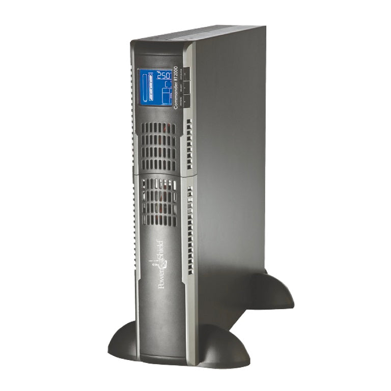 PowerShield Commander RT 2000VA/1800W, 10A input, hot-swappable batteries, 3 AUS sockets, 10A, C13 x 5, 2-year warranty PowerShield Commander RT 2000VA/1800W, 10A input, hot-swappable batteries, 3 AUS sockets, 10A, C13 x 5, 2-year warranty